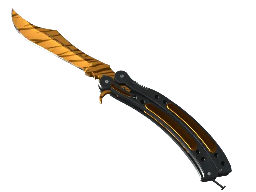 ★ Butterfly Knife | Tiger Tooth (Minimal Wear)