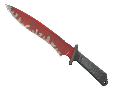 ★ StatTrak™ Classic Knife | Crimson Web (Well-Worn)