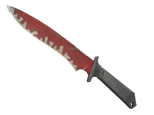 ★ Classic Knife | Crimson Web (Battle-Scarred)