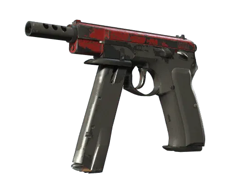 StatTrak™ CZ75-Auto | Crimson Web (Battle-Scarred)