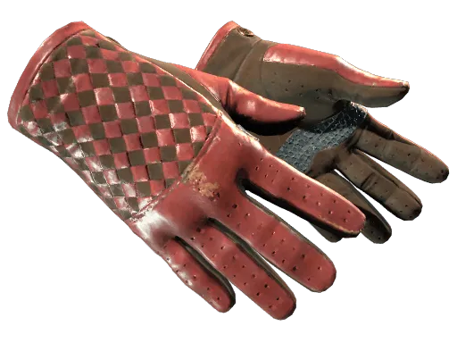 ★ Driver Gloves | Crimson Weave (Well-Worn)