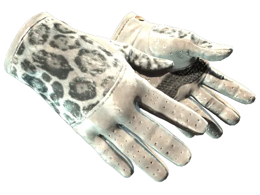 ★ Driver Gloves | Snow Leopard (Well-Worn)