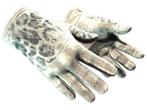 ★ Driver Gloves | Snow Leopard (Battle-Scarred)