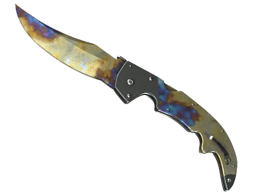 ★ StatTrak™ Falchion Knife | Case Hardened (Well-Worn)