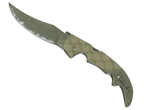 ★ Falchion Knife | Safari Mesh (Well-Worn)