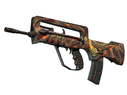 StatTrak™ FAMAS | Eye of Athena (Minimal Wear)