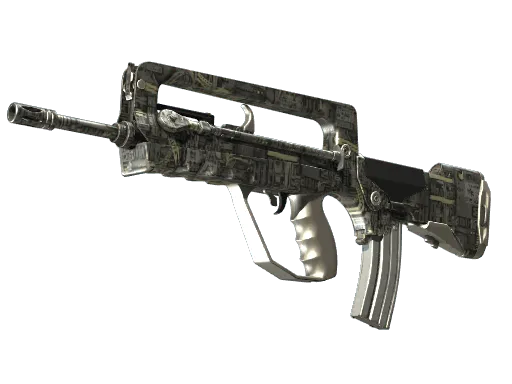 Souvenir FAMAS | Faulty Wiring (Well-Worn)