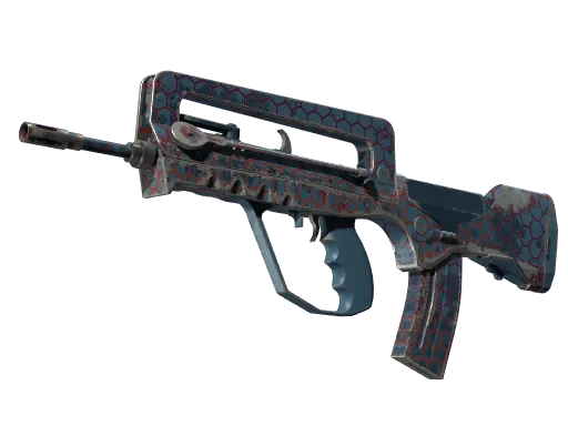 StatTrak™ FAMAS | Hexane (Well-Worn)