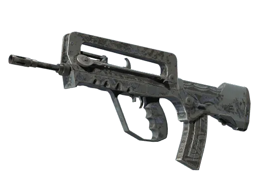 FAMAS | Night Borre (Battle-Scarred)