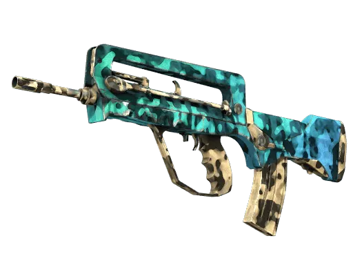 Souvenir FAMAS | Waters of Nephthys (Battle-Scarred)