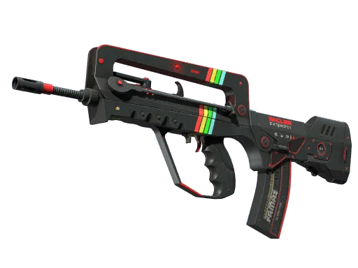 StatTrak™ FAMAS | ZX Spectron (Well-Worn)