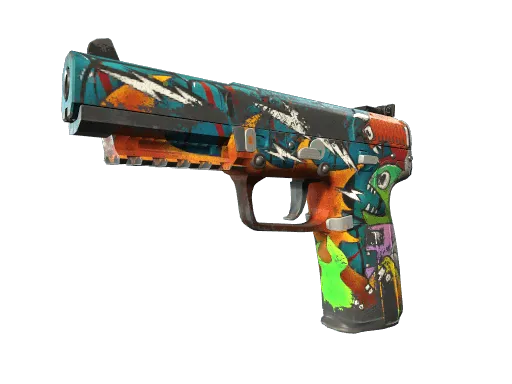 StatTrak™ Five-SeveN | Angry Mob (Battle-Scarred)