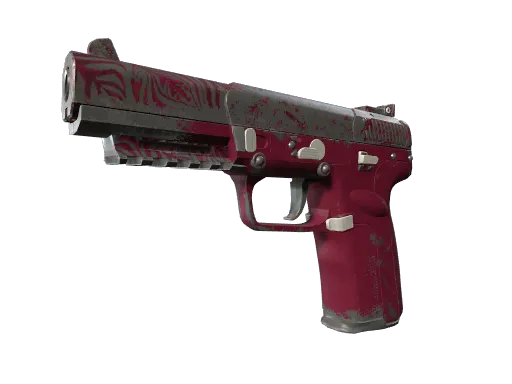 Five-SeveN | Crimson Blossom (Well-Worn)