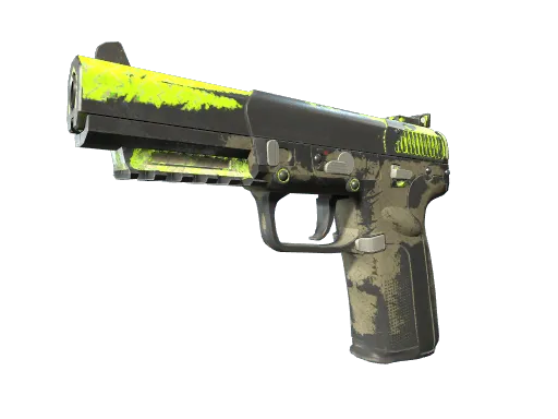 Five-SeveN | Neon Kimono (Battle-Scarred)