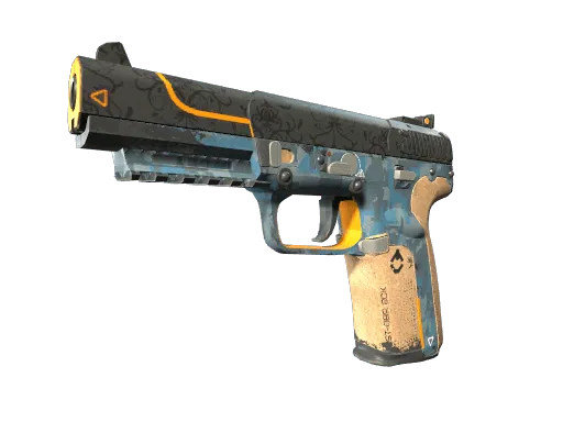 StatTrak™ Five-SeveN | Triumvirate (Well-Worn)