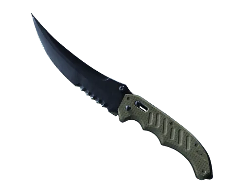 ★ Flip Knife | Blue Steel (Battle-Scarred)