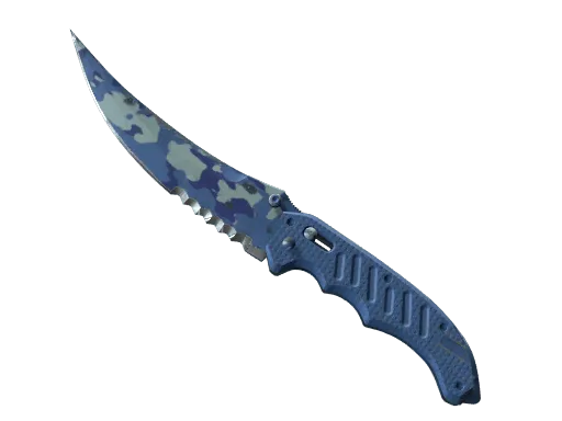 ★ Flip Knife | Bright Water (Well-Worn)