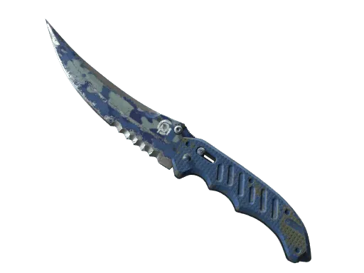 ★ StatTrak™ Flip Knife | Bright Water (Battle-Scarred)