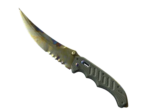 ★ Flip Knife | Case Hardened (Well-Worn)