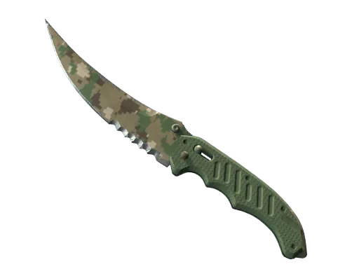 ★ StatTrak™ Flip Knife | Forest DDPAT (Well-Worn)