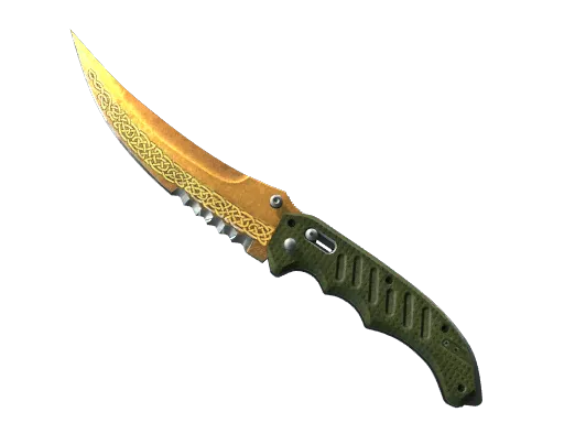 ★ StatTrak™ Flip Knife | Lore (Minimal Wear)