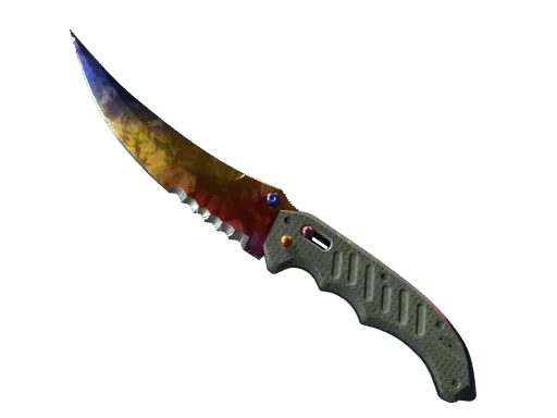 ★ StatTrak™ Flip Knife | Marble Fade (Minimal Wear)