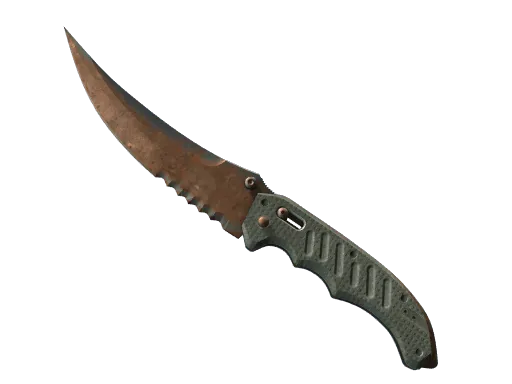 ★ StatTrak™ Flip Knife | Rust Coat (Battle-Scarred)