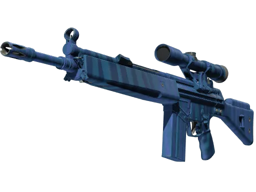 StatTrak™ G3SG1 | Azure Zebra (Minimal Wear)