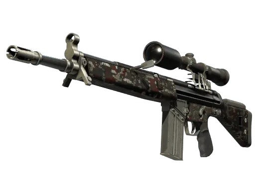 StatTrak™ G3SG1 | Digital Mesh (Battle-Scarred)