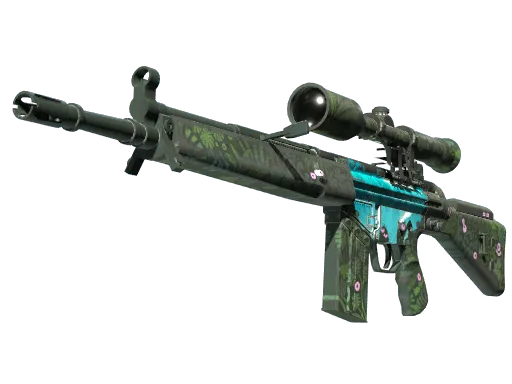 StatTrak™ G3SG1 | Dream Glade (Battle-Scarred)