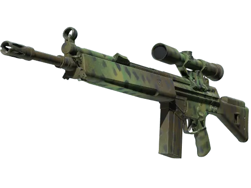 Souvenir G3SG1 | Jungle Dashed (Minimal Wear)