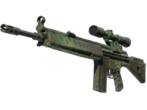 Souvenir G3SG1 | Jungle Dashed (Well-Worn)