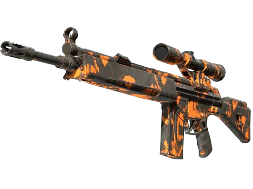 StatTrak™ G3SG1 | Orange Crash (Field-Tested)