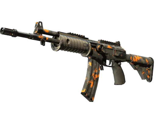 StatTrak™ Galil AR | Orange DDPAT (Well-Worn)