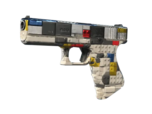 StatTrak™ Glock-18 | Block-18 (Well-Worn)