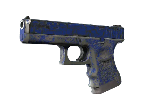 Glock-18 | Blue Fissure (Battle-Scarred)