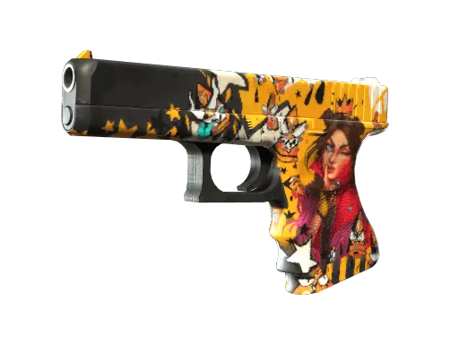 StatTrak™ Glock-18 | Bullet Queen (Minimal Wear)