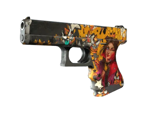 Glock-18 | Bullet Queen (Battle-Scarred)