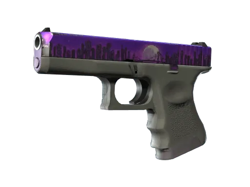 StatTrak™ Glock-18 | Moonrise (Well-Worn)