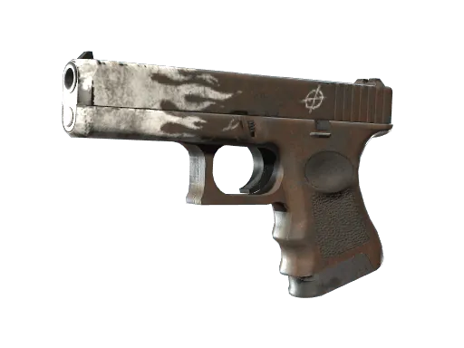 StatTrak™ Glock-18 | Oxide Blaze (Well-Worn)