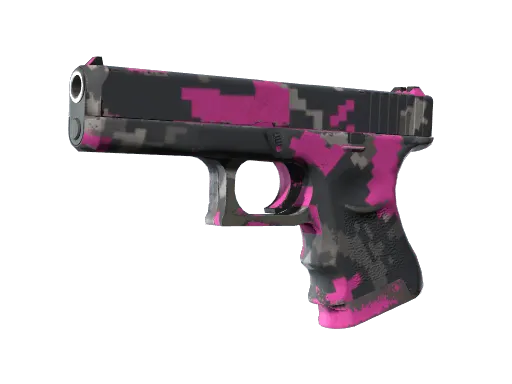 Glock-18 | Pink DDPAT (Well-Worn)