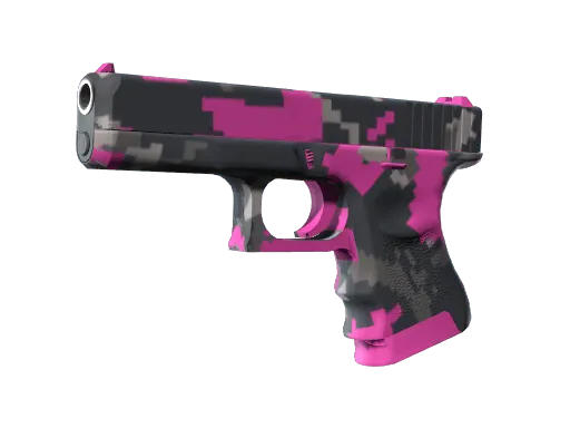 Souvenir Glock-18 | Pink DDPAT (Minimal Wear)
