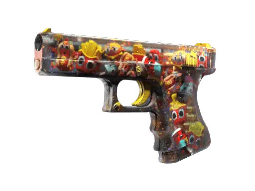 StatTrak™ Glock-18 | Snack Attack (Field-Tested)