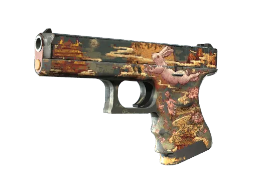 StatTrak™ Glock-18 | Umbral Rabbit (Battle-Scarred)