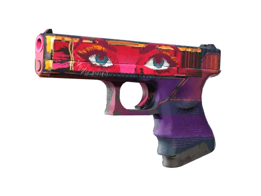 StatTrak™ Glock-18 | Vogue (Well-Worn)