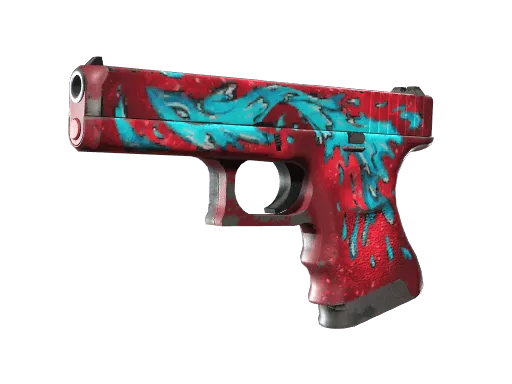 StatTrak™ Glock-18 | Water Elemental (Field-Tested)