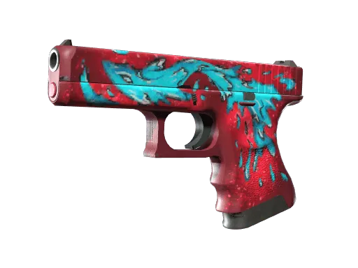 Glock-18 | Water Elemental (Minimal Wear)