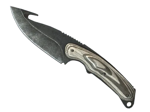 ★ StatTrak™ Gut Knife | Black Laminate (Well-Worn)