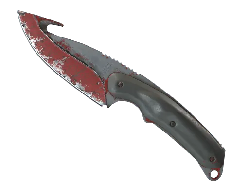 ★ StatTrak™ Gut Knife | Crimson Web (Battle-Scarred)