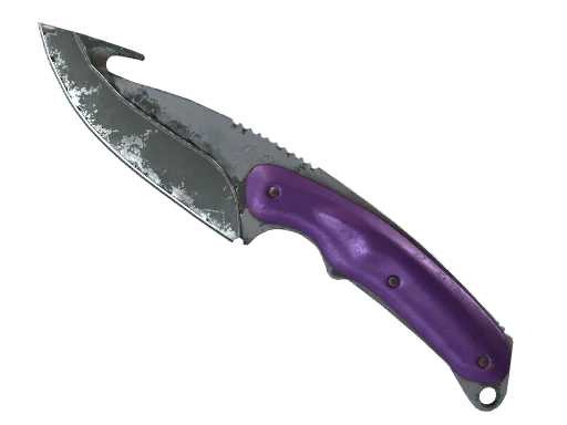 ★ StatTrak™ Gut Knife | Ultraviolet (Battle-Scarred)
